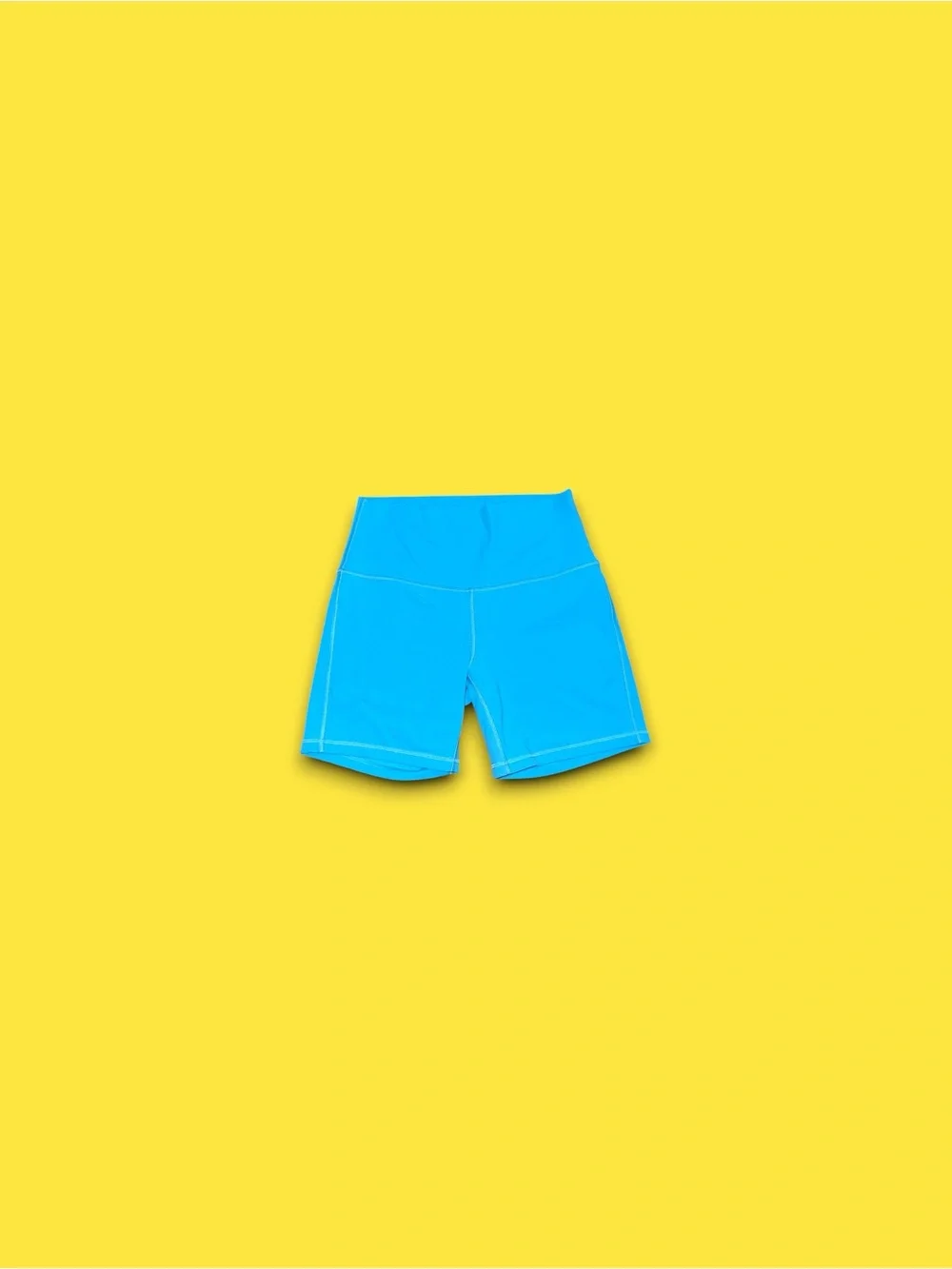 Lululemon Size 8 Align High Rise HR Shorts KYBL Kayak Blue